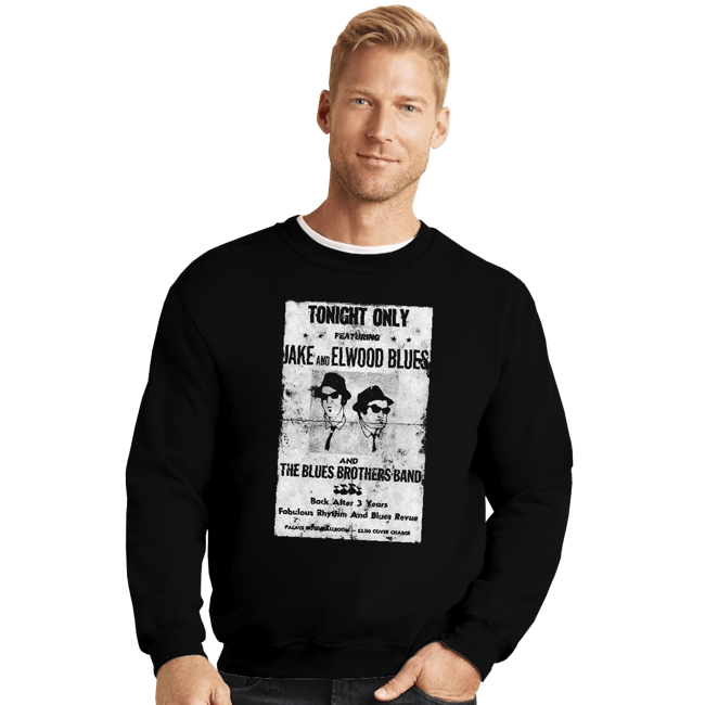 Secret_Shirts Crewneck Sweater, Unisex / Small / Black The Gig Poster
