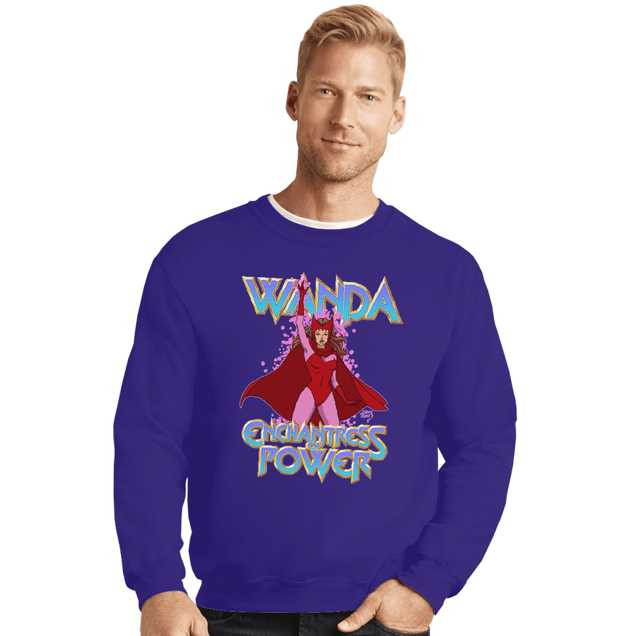 Shirts Crewneck Sweater, Unisex / Small / Violet Scarlet Witch Wanda