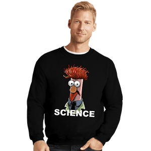 Daily_Deal_Shirts Crewneck Sweater, Unisex / Small / Black Beakenstein