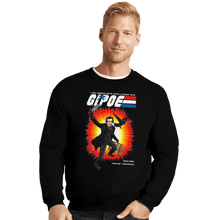 Load image into Gallery viewer, Shirts Crewneck Sweater, Unisex / Small / Black GI Poe
