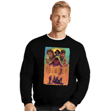 Load image into Gallery viewer, Daily_Deal_Shirts Crewneck Sweater, Unisex / Small / Black Tremors
