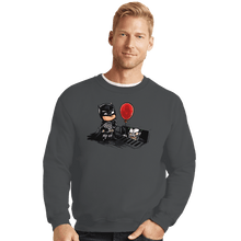 Load image into Gallery viewer, Secret_Shirts Crewneck Sweater, Unisex / Small / Charcoal Batman IT
