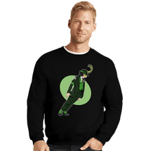 Load image into Gallery viewer, Shirts Crewneck Sweater, Unisex / Small / Black Are You Loki
