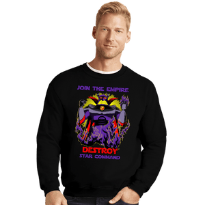 Daily_Deal_Shirts Crewneck Sweater, Unisex / Small / Black Join The Empire