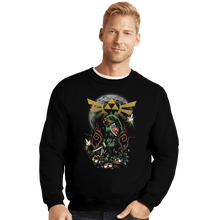 Load image into Gallery viewer, Secret_Shirts Crewneck Sweater, Unisex / Small / Black Majora&#39;s Night Secret Sale
