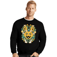 Load image into Gallery viewer, Shirts Crewneck Sweater, Unisex / Small / Black Pumpkin Corral
