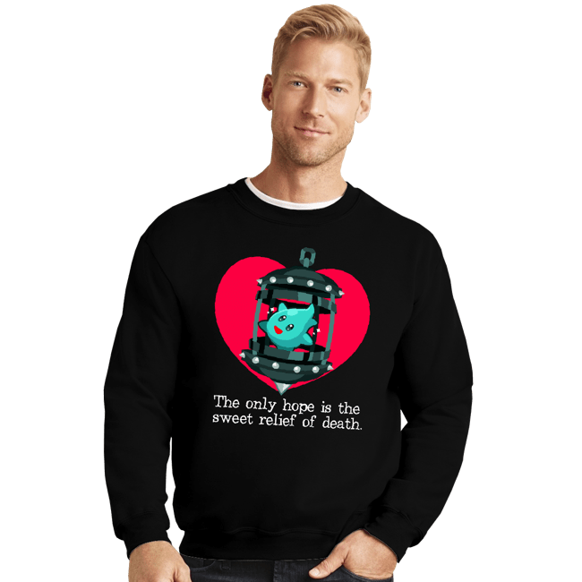 Daily_Deal_Shirts Crewneck Sweater, Unisex / Small / Black Lumalee