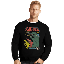 Load image into Gallery viewer, Shirts Crewneck Sweater, Unisex / Small / Black Kaiju Sentai
