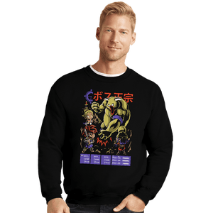 Shirts Crewneck Sweater, Unisex / Small / Black Masamune Boss
