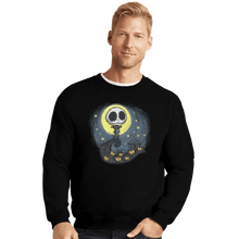 Load image into Gallery viewer, Shirts Crewneck Sweater, Unisex / Small / Black Little Jack
