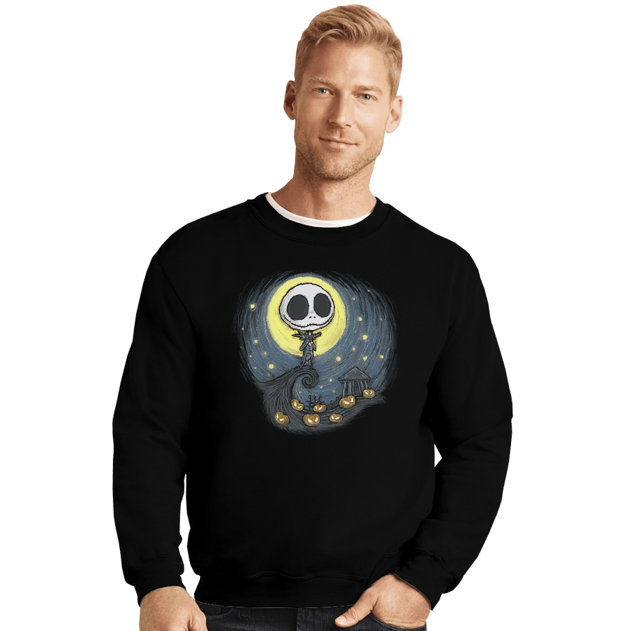 Shirts Crewneck Sweater, Unisex / Small / Black Little Jack