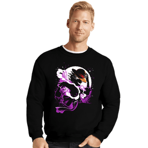 Daily_Deal_Shirts Crewneck Sweater, Unisex / Small / Black This Is My Peak