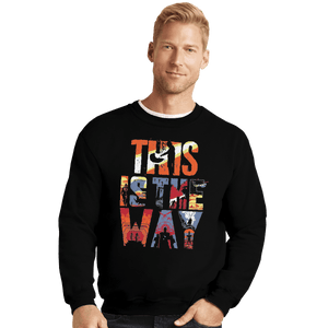 Shirts Crewneck Sweater, Unisex / Small / Black Magnificent 8