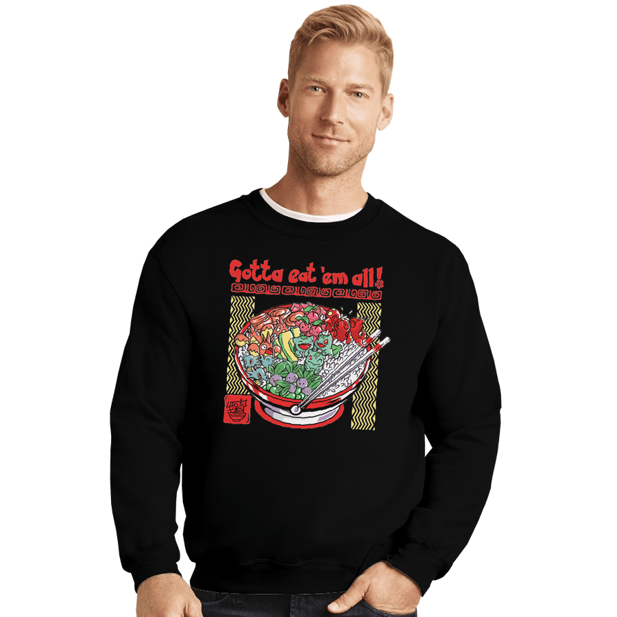 Secret_Shirts Crewneck Sweater, Unisex / Small / Black Poke Bowl Secret Sale