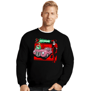 Shirts Crewneck Sweater, Unisex / Small / Black Crazy Partners