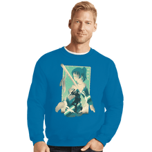 Load image into Gallery viewer, Shirts Crewneck Sweater, Unisex / Small / Sapphire Master Weapons Specialist
