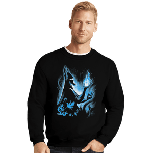 Shirts Crewneck Sweater, Unisex / Small / Black Lord Of The Underworld