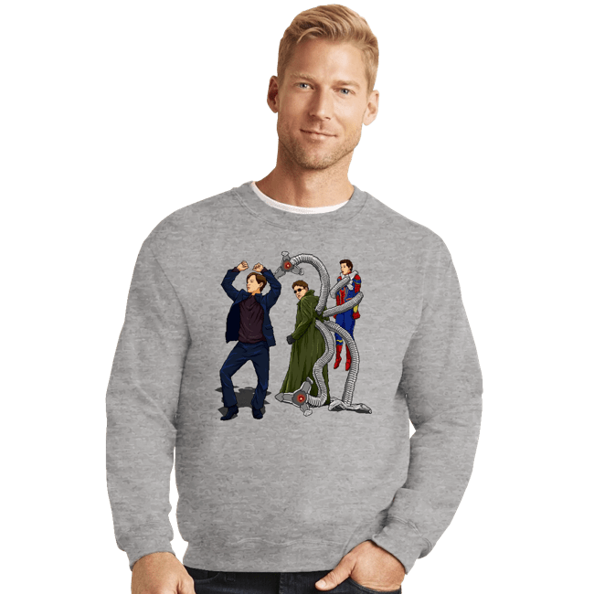 Shirts Crewneck Sweater, Unisex / Small / Sports Grey Spider Jealousy