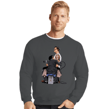Load image into Gallery viewer, Shirts Crewneck Sweater, Unisex / Small / Charcoal Quentin
