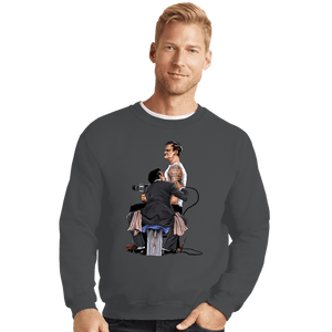 Shirts Crewneck Sweater, Unisex / Small / Charcoal Quentin