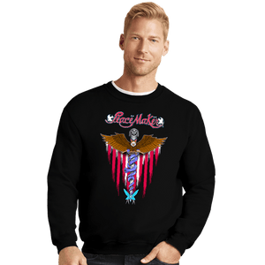 Secret_Shirts Crewneck Sweater, Unisex / Small / Black Peace Feels Good