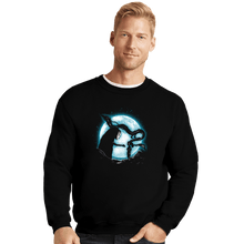 Load image into Gallery viewer, Shirts Crewneck Sweater, Unisex / Small / Black Moonlight Spirit
