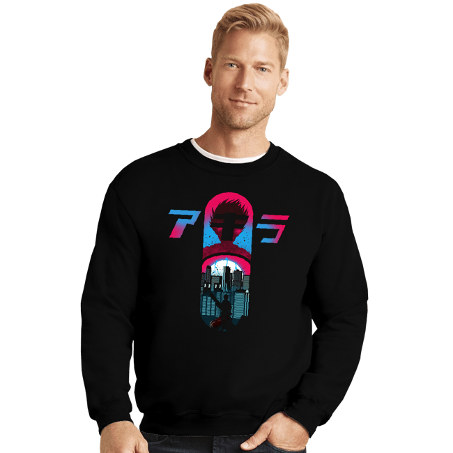 Daily_Deal_Shirts Crewneck Sweater, Unisex / Small / Black Psychic Nexus