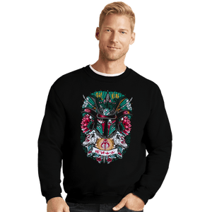 Shirts Crewneck Sweater, Unisex / Small / Black Samurai Hunter