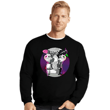 Load image into Gallery viewer, Secret_Shirts Crewneck Sweater, Unisex / Small / Black Fairly Odd Wanda
