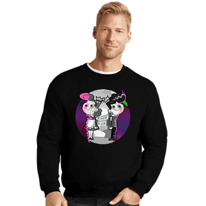 Secret_Shirts Crewneck Sweater, Unisex / Small / Black Fairly Odd Wanda