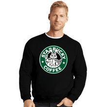 Load image into Gallery viewer, Shirts Crewneck Sweater, Unisex / Small / Black Starbucky Coffee
