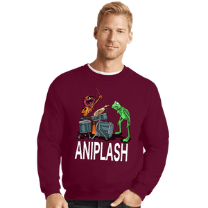 Secret_Shirts Crewneck Sweater, Unisex / Small / Maroon Aniplash