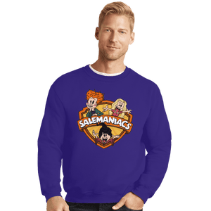 Shirts Crewneck Sweater, Unisex / Small / Violet Salemaniacs