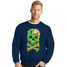 Load image into Gallery viewer, Secret_Shirts Crewneck Sweater, Unisex / Small / Navy Jolly Plumber!
