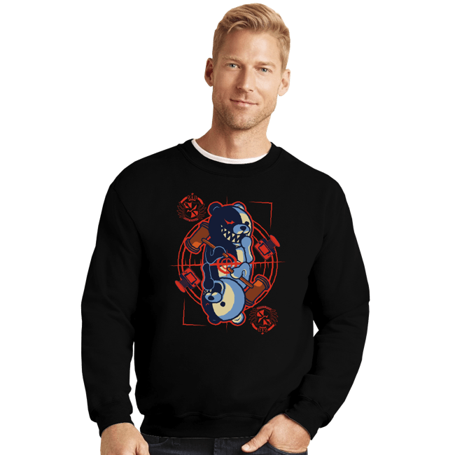 Secret_Shirts Crewneck Sweater, Unisex / Small / Black King Of Despair