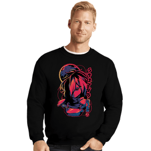 Shirts Crewneck Sweater, Unisex / Small / Black Madara