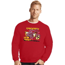 Load image into Gallery viewer, Shirts Crewneck Sweater, Unisex / Small / Red Garflerken
