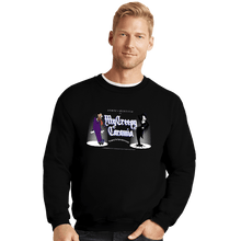 Load image into Gallery viewer, Secret_Shirts Crewneck Sweater, Unisex / Small / Black My Creepy Cara Mia
