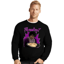 Load image into Gallery viewer, Secret_Shirts Crewneck Sweater, Unisex / Small / Black Game Pancakes
