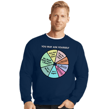 Load image into Gallery viewer, Secret_Shirts Crewneck Sweater, Unisex / Small / Navy Once In A Lifetime
