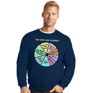 Secret_Shirts Crewneck Sweater, Unisex / Small / Navy Once In A Lifetime
