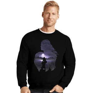 Shirts Crewneck Sweater, Unisex / Small / Black Yennefer