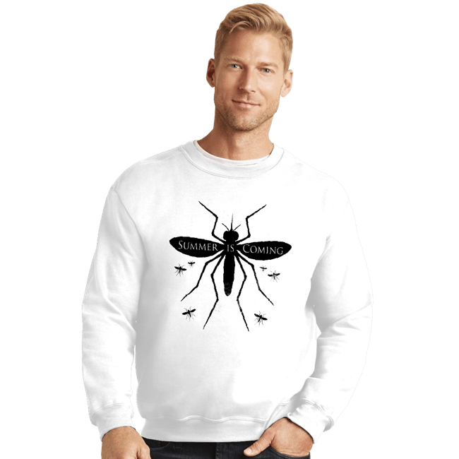 Secret_Shirts Crewneck Sweater, Unisex / Small / White Summer Is Coming
