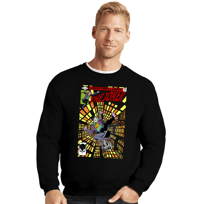 Daily_Deal_Shirts Crewneck Sweater, Unisex / Small / Black Napier