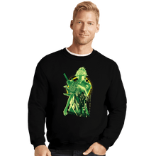 Load image into Gallery viewer, Daily_Deal_Shirts Crewneck Sweater, Unisex / Small / Black Sword Of The Stars
