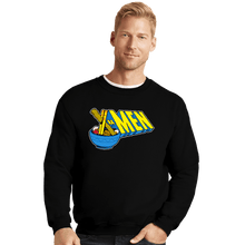 Load image into Gallery viewer, Daily_Deal_Shirts Crewneck Sweater, Unisex / Small / Black X Ra-Men
