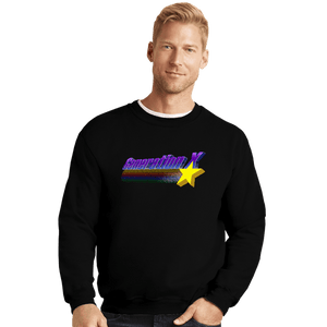 Daily_Deal_Shirts Crewneck Sweater, Unisex / Small / Black Generation X