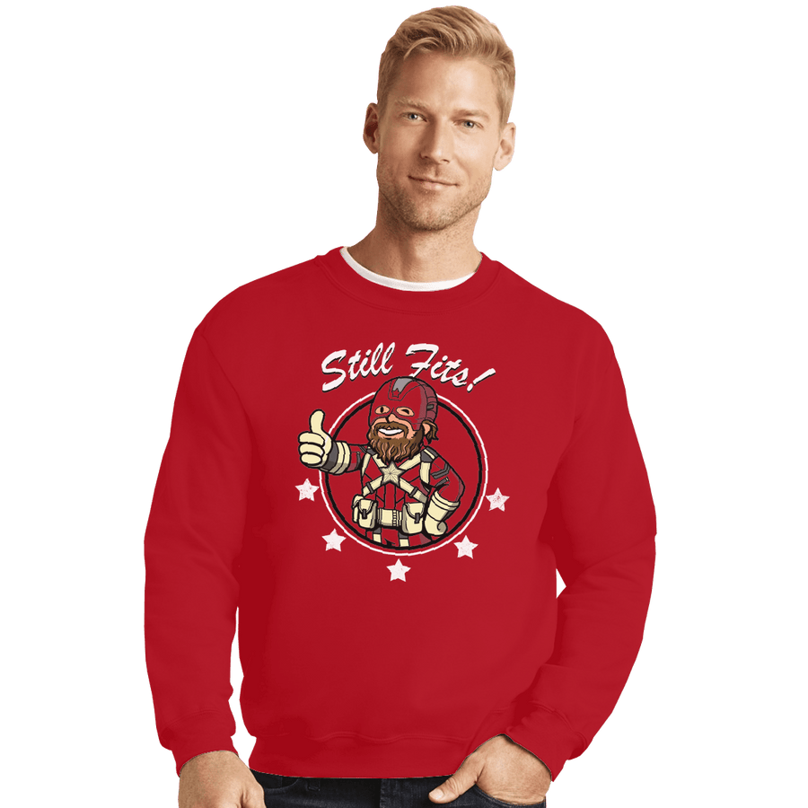 Shirts Crewneck Sweater, Unisex / Small / Red The Red Guardian