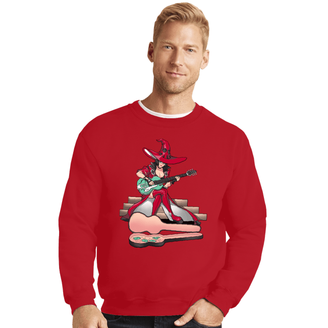Shirts Crewneck Sweater, Unisex / Small / Red Spare Change