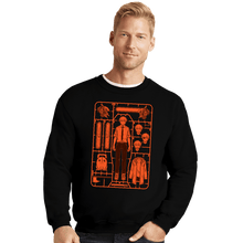Load image into Gallery viewer, Daily_Deal_Shirts Crewneck Sweater, Unisex / Small / Black Denji Model Sprue
